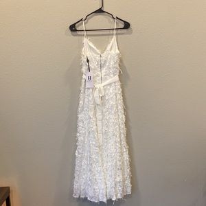 “A Taste for Texture” Midi Dress